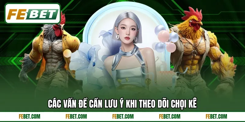 Các vấn đề cần lưu ý khi theo dõi chọi kê
