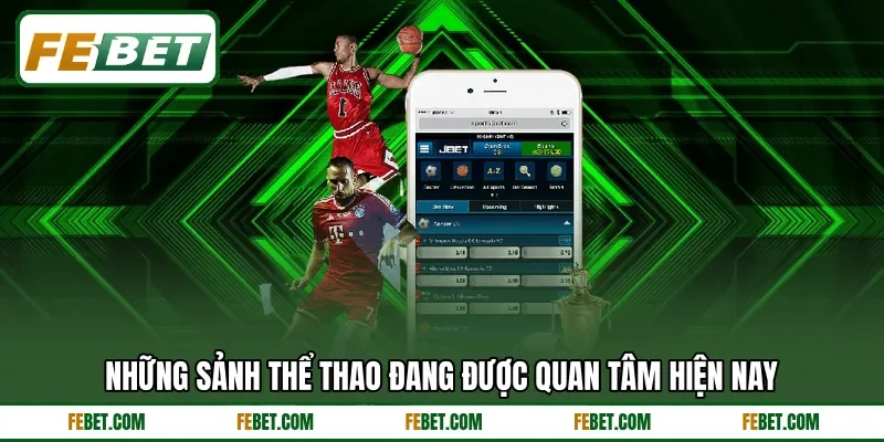 Những sảnh thể thao đang được quan tâm hiện nay